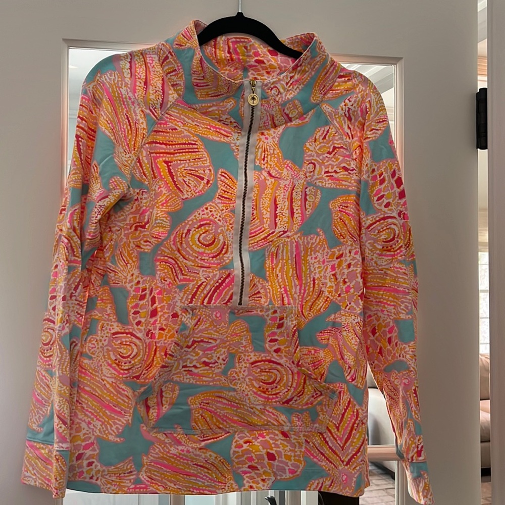 Lilly Pulitzer Multicolor Zip-Up Sweatshirt